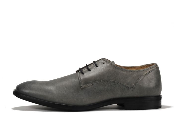 J.D. FISK OAKEY OXFORD Grey Mens Size 10.5 NEW JD FISK JD Fisk for Men: Oakey Leather Dress Oxford Oxford  main image 4