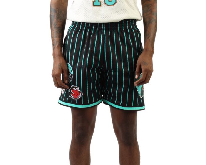 Shop Mitchell & Ness Memphis Grizzlies Team Nylon Shorts PSHR5522