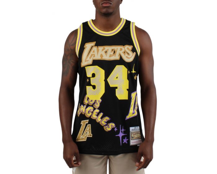 MITCHELL AND NESS Los Angeles Lakers Jersey MSTKBW19146-LALBLCK