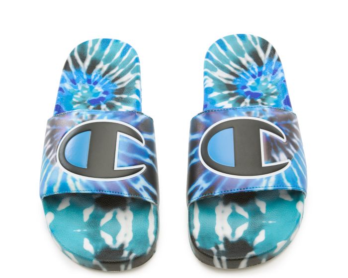 tie dye slides nike