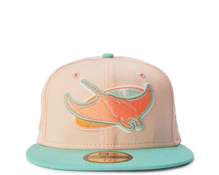 New Era Caps Toronto Blue Jays Peach Mint 59FIFTY Fitted Hat Peach/Mint