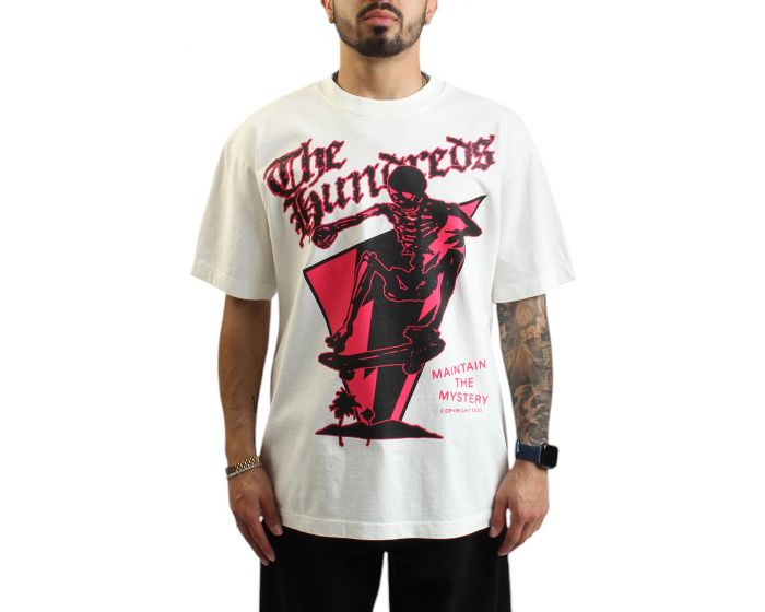 THE HUNDREDS Skull Mountain T-Shirt T25P101009BDB - Shiekh THE HUNDREDS Skull Mountain T-Shirt T25P101009BDB - Shiekh