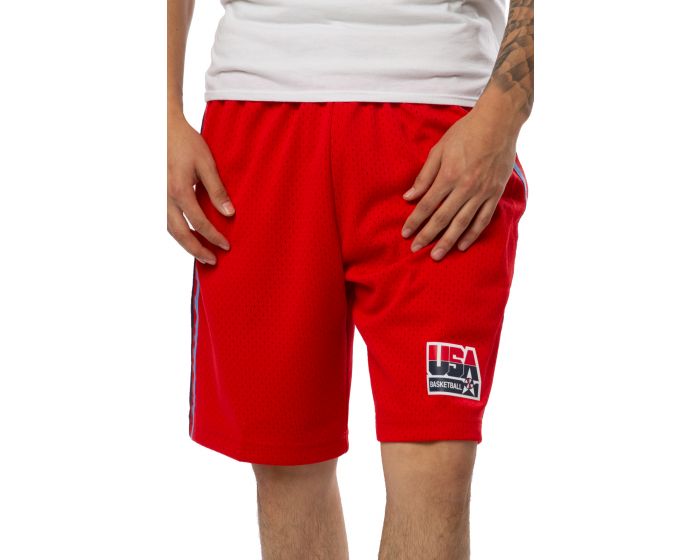 MITCHELL AND NESS Team USA 1996 Swingman Shorts SMSHSB19103