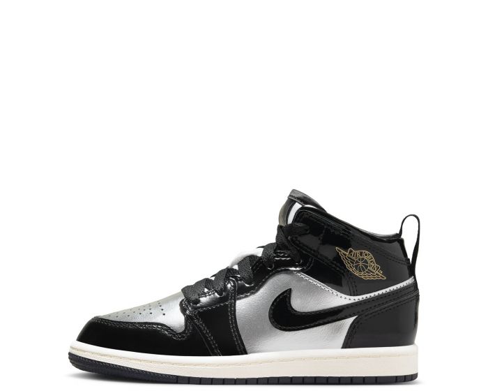JORDAN BRAND JORDAN 1 MID ALT PS CEMENT GREY/WHITE-TRUE BLUE