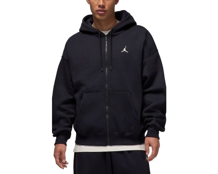 JORDAN Brooklyn Fleece Oversized Full-Zip Hoodie IB7231 010 - Shiekh