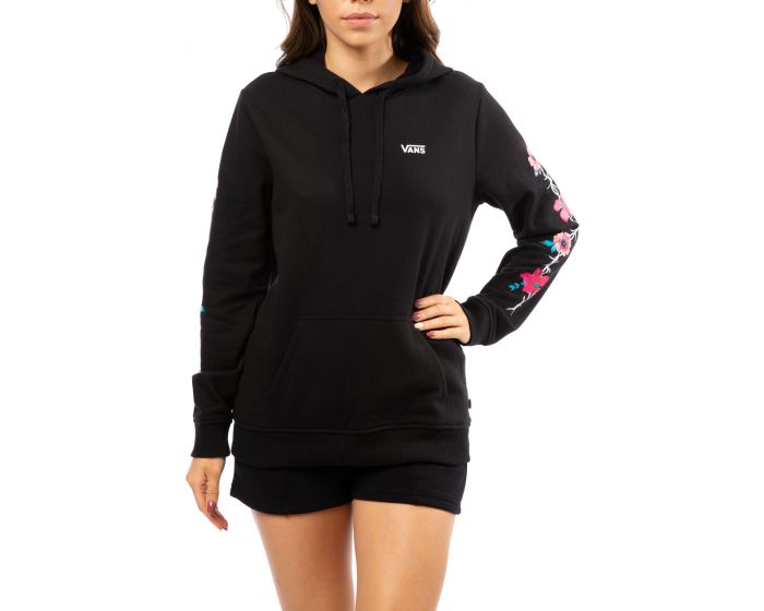 Vans barbed sales floral hoodie