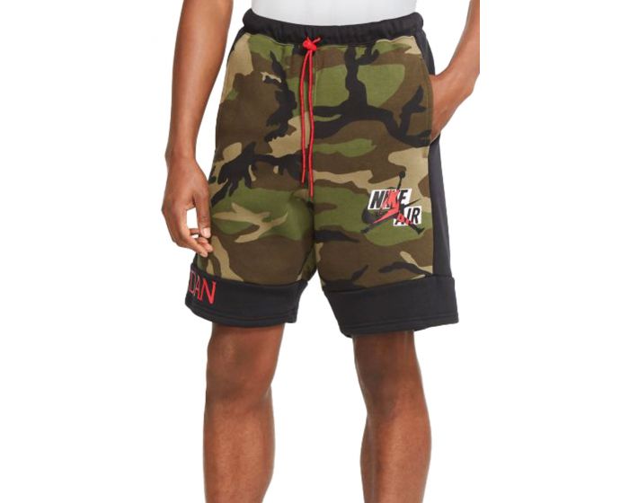 men's jordan mashup jumpman classics camo fleece shorts