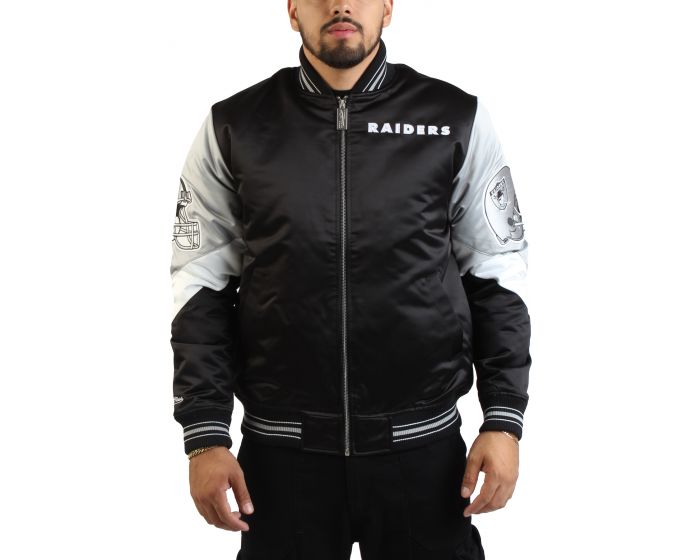 MITCHELL AND NESS NFL Las Vegas Raiders Throw It Back Jacket