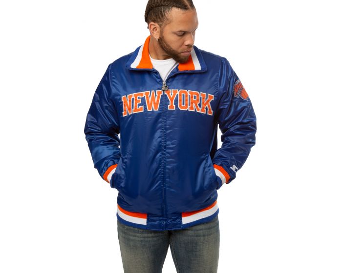 STARTER New York Knicks Varsity Jacket LS830697-NYK - Shiekh