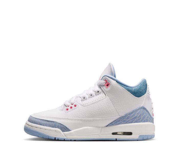 JORDAN Grade-School Air 3 Retro 'White Cobalt Bliss' HQ0784