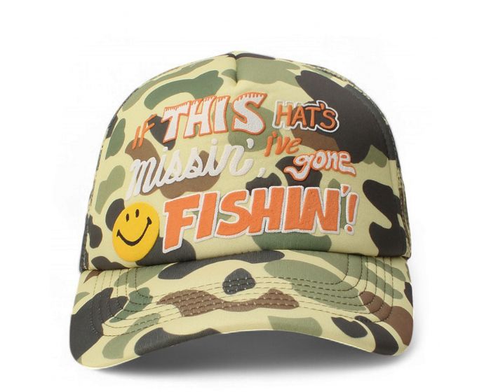 帽子 QUIT YOUR JOB CAMO TRUCKER PUNKANDYO CAMO HAT – PUNKANDYO