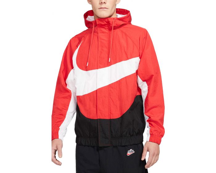 Nike Sportswear Swoosh Men's Woven Lined Jacket, University  Red/Black/White, Small : : Clothing, Shoes & Accessories
