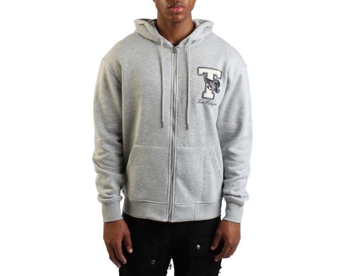 TRUE RELIGION World Tour Champs Zip Up Hoodie 110303-1501 - Shiekh