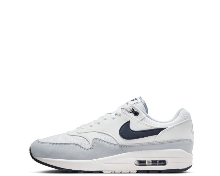 nike air max 1 trainers white obsidian wolf grey black