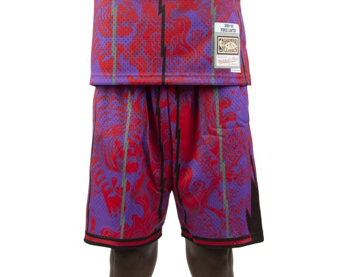 Toronto Raptors Mitchell & Ness Lunar New Year Swingman Shorts - Purple