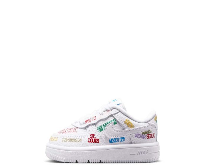 エアフォース 21.5 NIKE Toddler Air Force 1 Low LV8 3 IO9738 100 - Shiekh