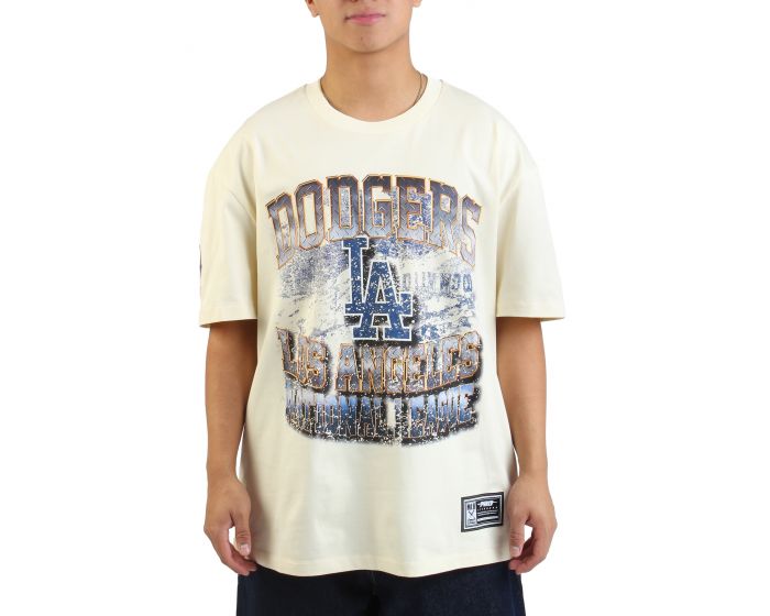 PRO STANDARD MLB Los Angeles Dodgers Staple T-Shirt LLD1316162-EGG