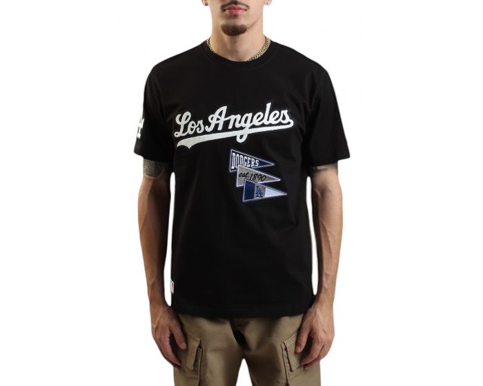 PRO STANDARD MLB Dodgers Pennant T-Shirt LLD1314806-BLK - Shiekh