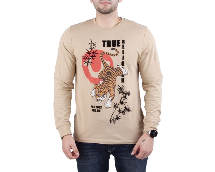 True religion tiger sales shirt