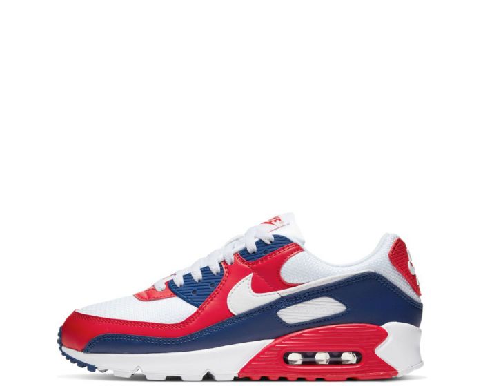 nike air max 90 womens red and white