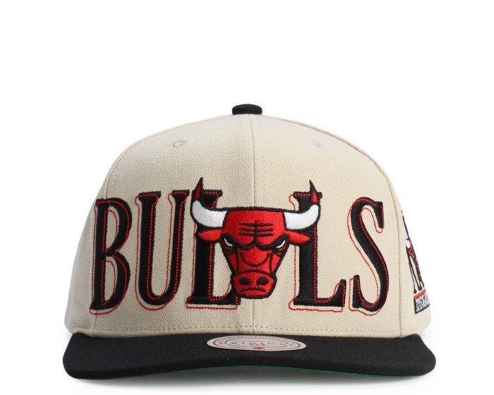 MITCHELL AND NESS NBA Chicago Bulls Across the Board Snapback