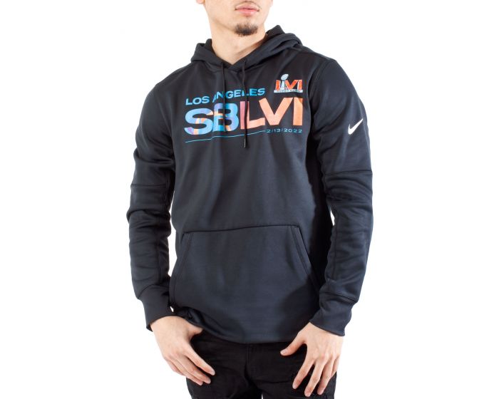 Nike Black Super Bowl LVI Slate Men's Pullover Hoodie