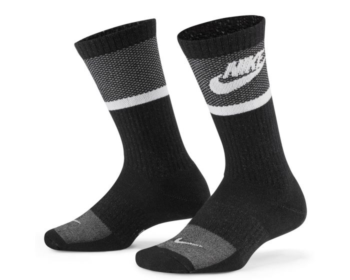 NIKE Everyday Cushioned Crew Socks (3 Pairs) DA2401 903 - Shiekh