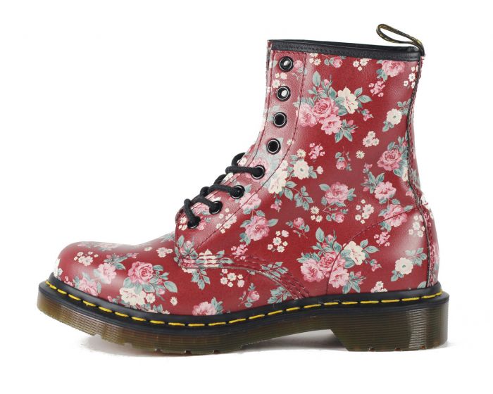 cherry red doc martens 1460