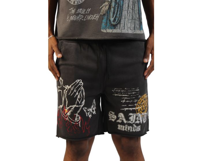 FBRK Holy Moly Shorts 610-81928FB-BLK - Shiekh