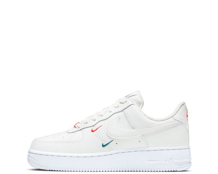 Nike Air Force 1 Summit White/Solar Red