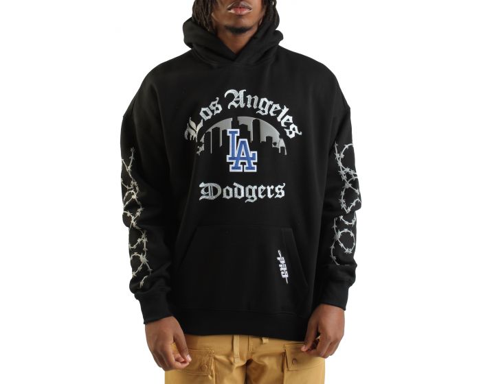 PRO STANDARD MLB Los Angeles Dodgers Barbed Wire Hoodie LLD5316107