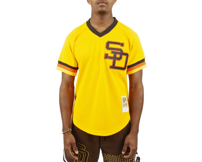 Men's Mitchell and Ness Dave Winfield San Diego Padres Authentic White  Throwback Jersey
