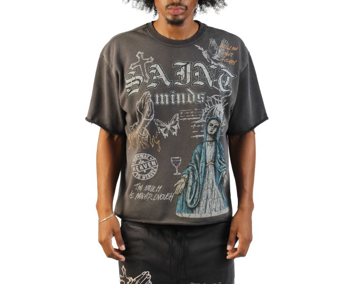 FBRK Santa Maria T-Shirt 610-81128FB-BLK - Shiekh