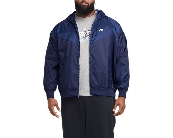 Nike NAVY ナイロンジャケット Nike Men's Navy Blue Core Track Packable Jacket (DD4730-410) Sizes