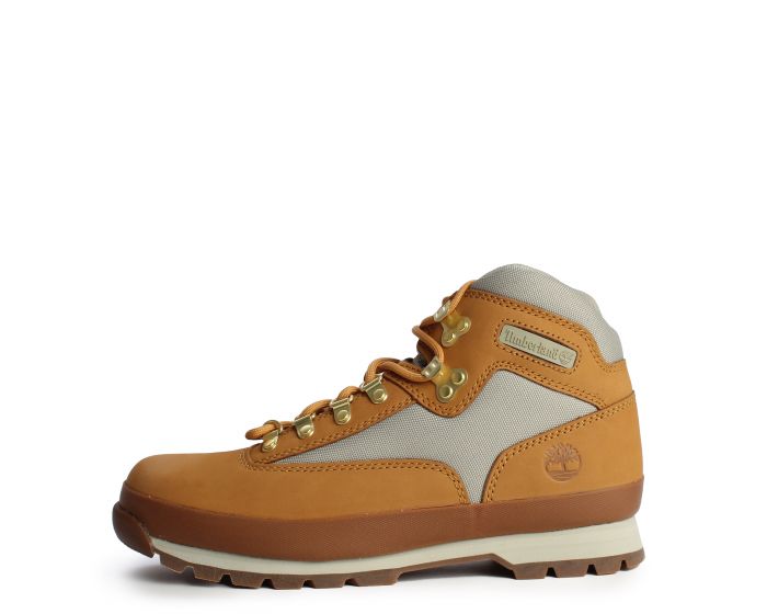 Men\'s Timberland Euro Hiker Wheat Ivory Leather Hiking Lace-Up Boots Size 11 Timberland Men main image 2