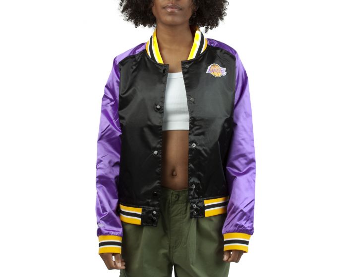 Mitchell and Ness Los Angeles Lakers Bomber Jacket
