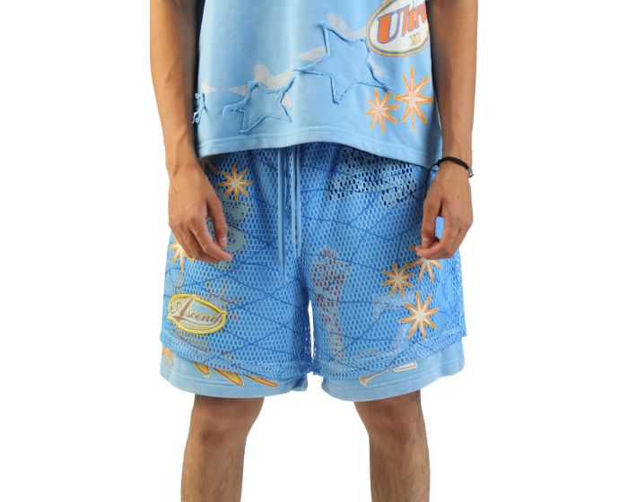 SMOKE RISE Ascend Spiderweb Shorts FS26S455-CARO - Shiekh