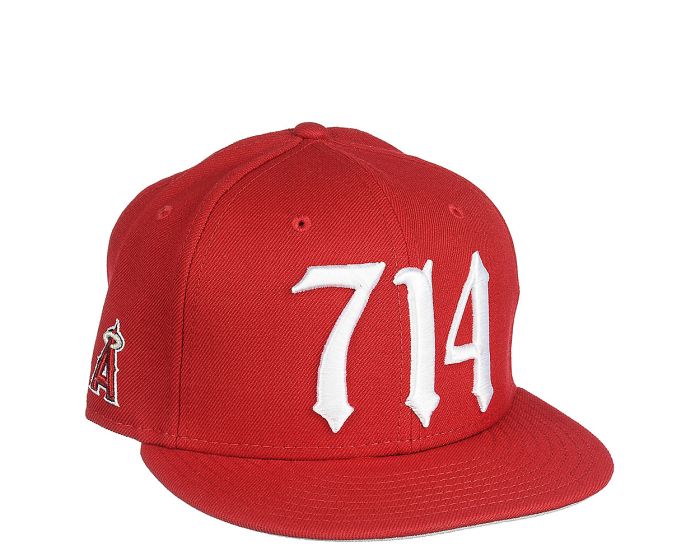 NEW ERA CAPS 714 Areacode Fitted 70266119 - Shiekh