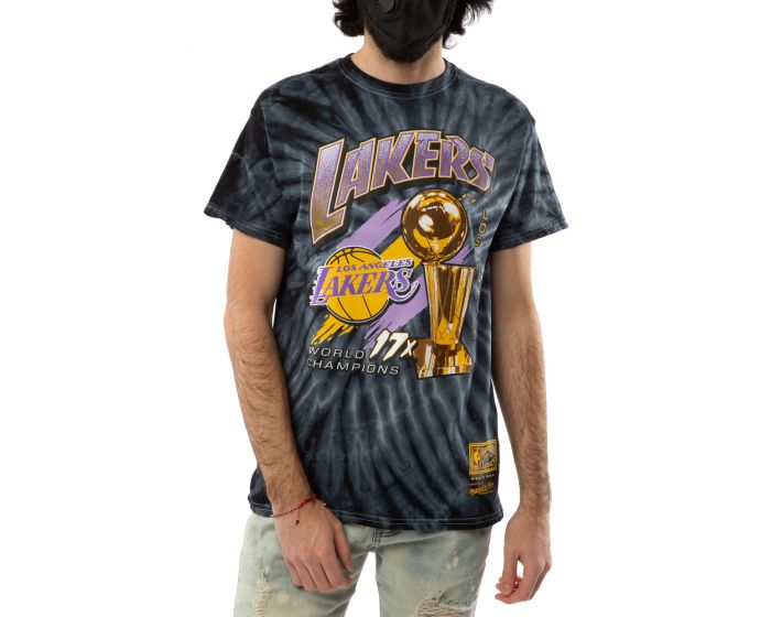 LOS ANGELES LAKERS NBA 17X TROPHY TEE BMTRBC20155-LALBLCK