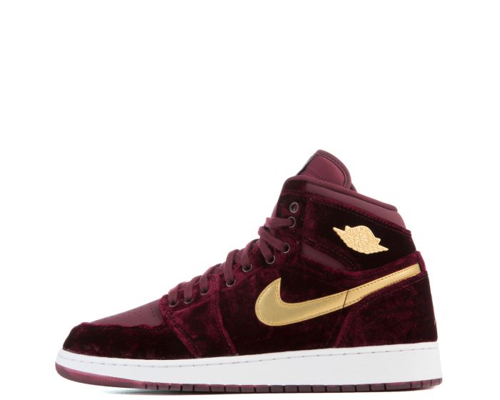 Maroon and on sale gold air jordans