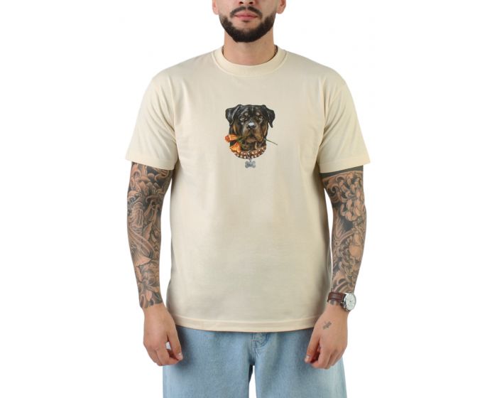 激安の Big HUF Poppy Shiekh - TS02106-BONE T-Shirt トップス