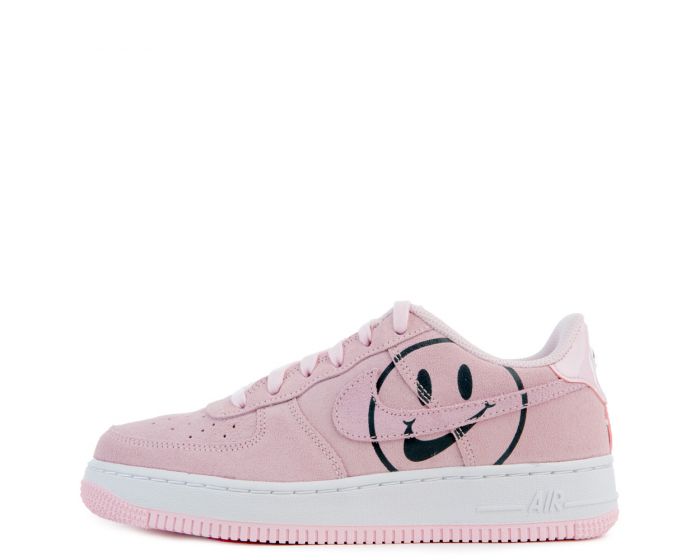 Nike Air Force 1 LV8 2 (GS) pink foam / pink foam - black (AV0742