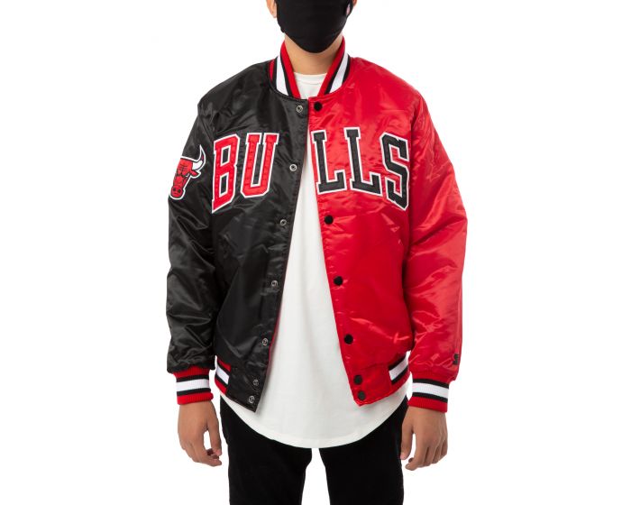 Unisex Chicago Bulls Red Vintage Starter Jacket - Clark Street Sports