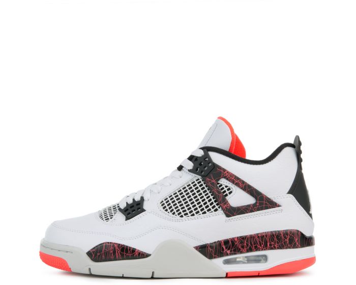 Air Jordan 4 ホワイト/レッド/ブラック Amazon | Nike メンズ Air Jordan 4 レトロ, ホワイト/ファイアレッド