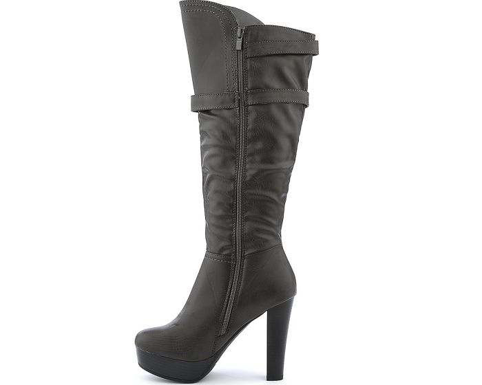 BLOSSOM FOOTWEAR INC. Wilona1 High Heel Boot WILONA1 GRY Shiekh