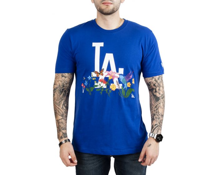 New Era Los Angeles Dodgers Women's Blue Historic Champs T-Shirt