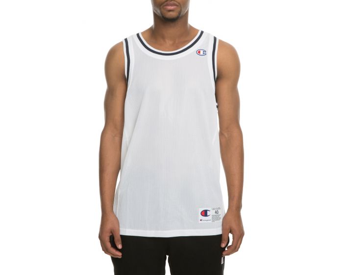 CHAMPION The City Mesh USA Basketball Jersey in Black T8831G