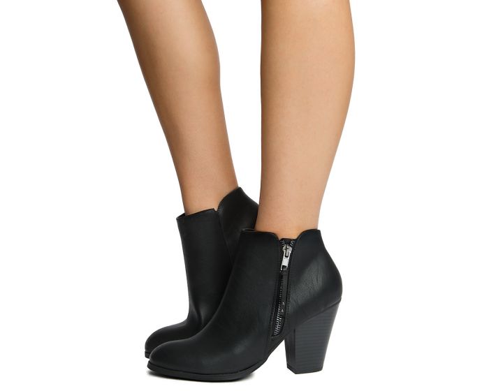 FORTUNE DYNAMICS Keira-S Ankle Boots FD KEIRA-S BLACK NBPU - Shiekh