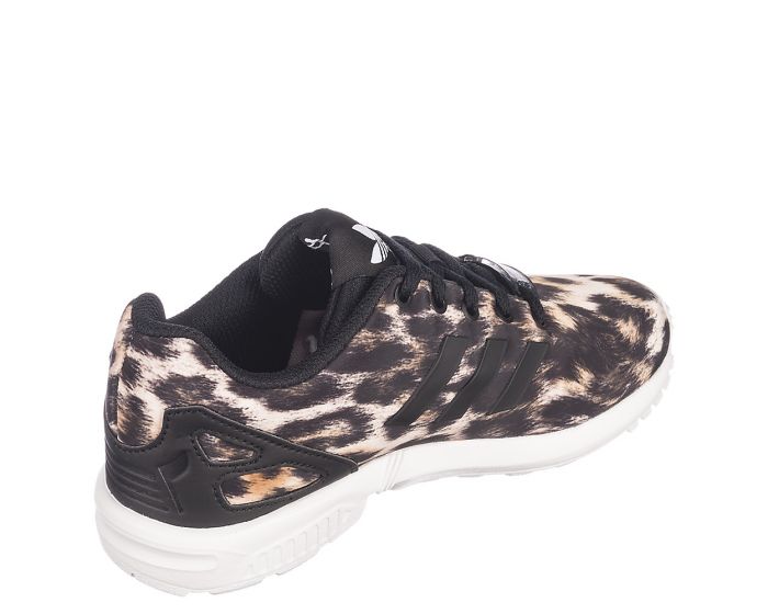 虎 WMNS) adidas Originals ZX 1K Boost 'Black Brown Blue' H00669