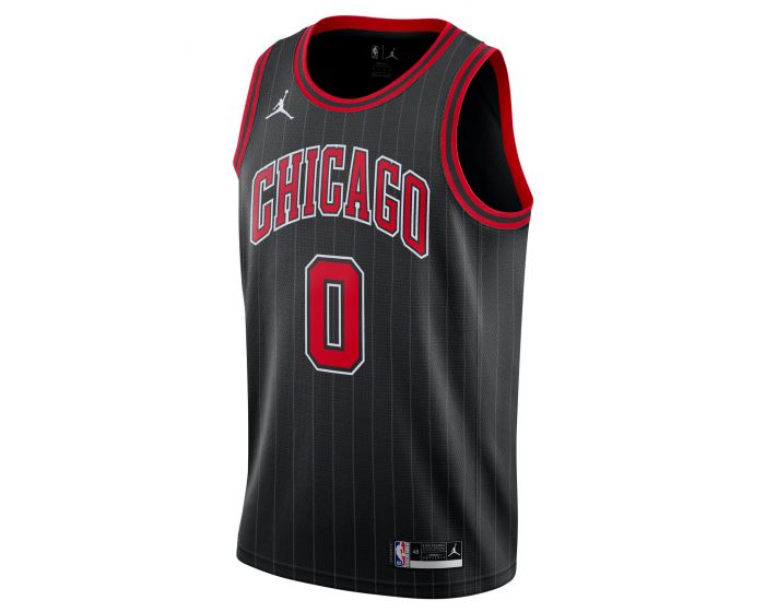 2020 All-star Men 0 Coby White Jersey Blue Chicago Bulls Jersey